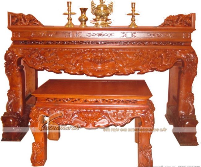 Một số lưu ý khi chọn lựa gỗ cho những mẫu bàn thờ truyền thống hợp phong thủy