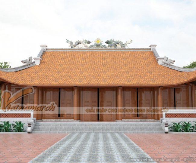 Thiết kế đền ( đình) Trì – xã Lâm Lợi, huyện Hạ Hòa, tỉnh Phú Thọ