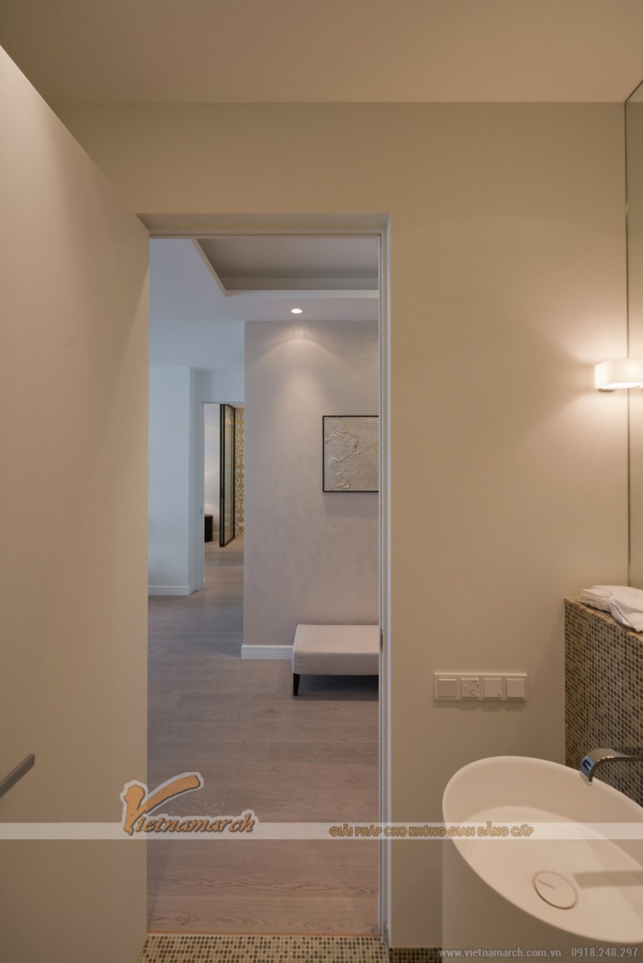 Ý TƯỞNG: Thiết kế căn hộ Park Hill Times City – Style hiện đại > Phòng tắm hiện đại