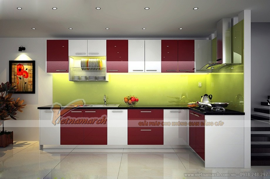 Những mẫu tủ bếp đẹp lung linh cho căn nhà chung cư hiện đại > mau-tu-bep-dep-lung-linh-02