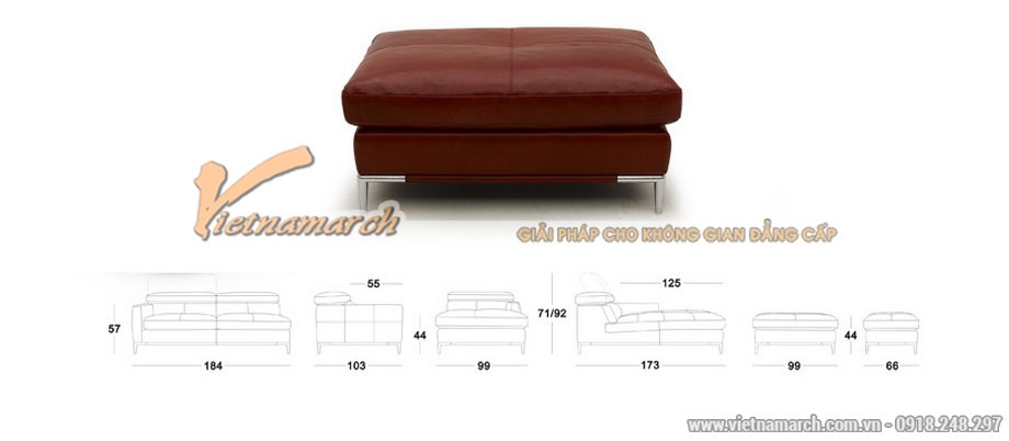 Khám phá bộ sofa da góc nhập khẩu từ Đài Loan đẹp lôi cuốn