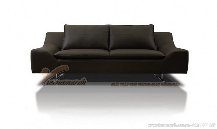Ghế sofa da Malaysia màu đen huyền bí cho phòng khách gia đình > Ghế sofa da Malaysia màu đen huyền bí cho phòng khách gia đình