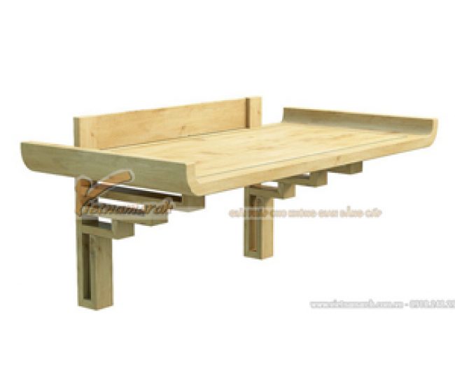 Những mẫu bàn thờ treo hiện đại làm bằng gỗ sồi siêu đẹp