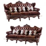 Bộ sofa da Malaysia với phong cách cổ điển không thể bỏ lỡ