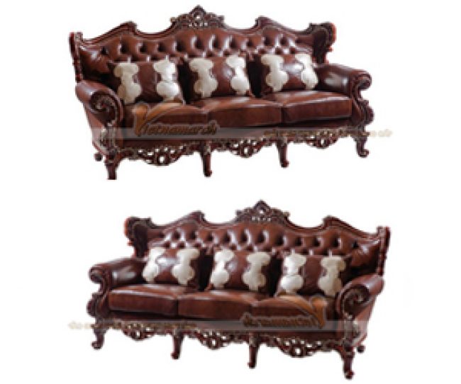 Bộ sofa da Malaysia với phong cách cổ điển không thể bỏ lỡ