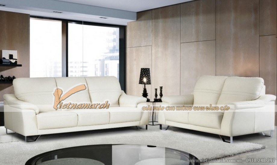 Mẫu sofa nhập khẩu Malaysia tựa cao cho phòng khách hiện đại 03