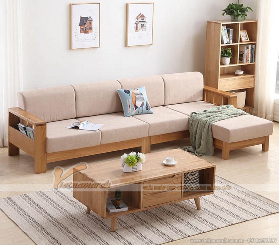 Vẻ đẹp khó cưỡng của mẫu sofa gỗ Việt được ưa chuộng nhất 2018 > Mau-ghe-sofa-go-thanh-lich-9