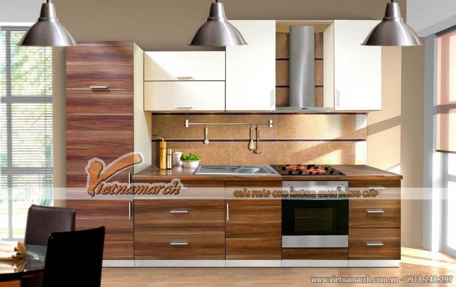 Những mẫu tủ bếp chữ I đẹp hiện đại cho không gian bếp nhỏ > nhung-mau-tu-bep-chu-I-dep-hien-dai-01