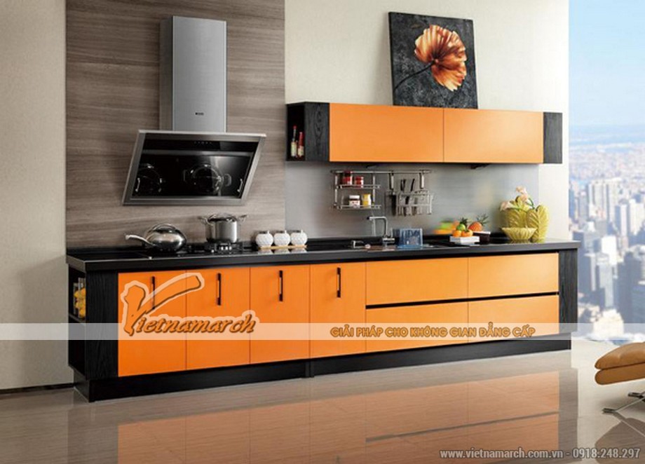 Những mẫu tủ bếp chữ I đẹp hiện đại cho không gian bếp nhỏ > nhung-mau-tu-bep-chu-I-dep-hien-dai-07