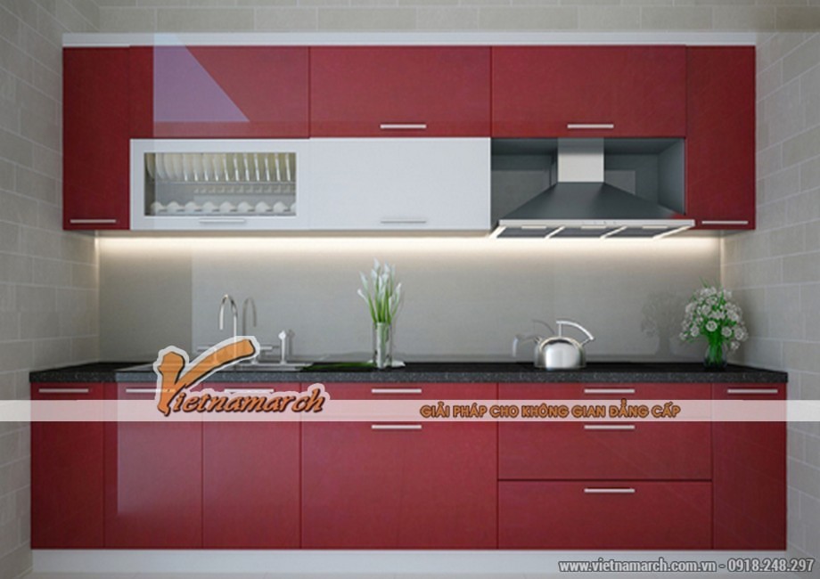Những mẫu tủ bếp chữ I đẹp hiện đại cho không gian bếp nhỏ > nhung-mau-tu-bep-chu-I-dep-hien-dai-09