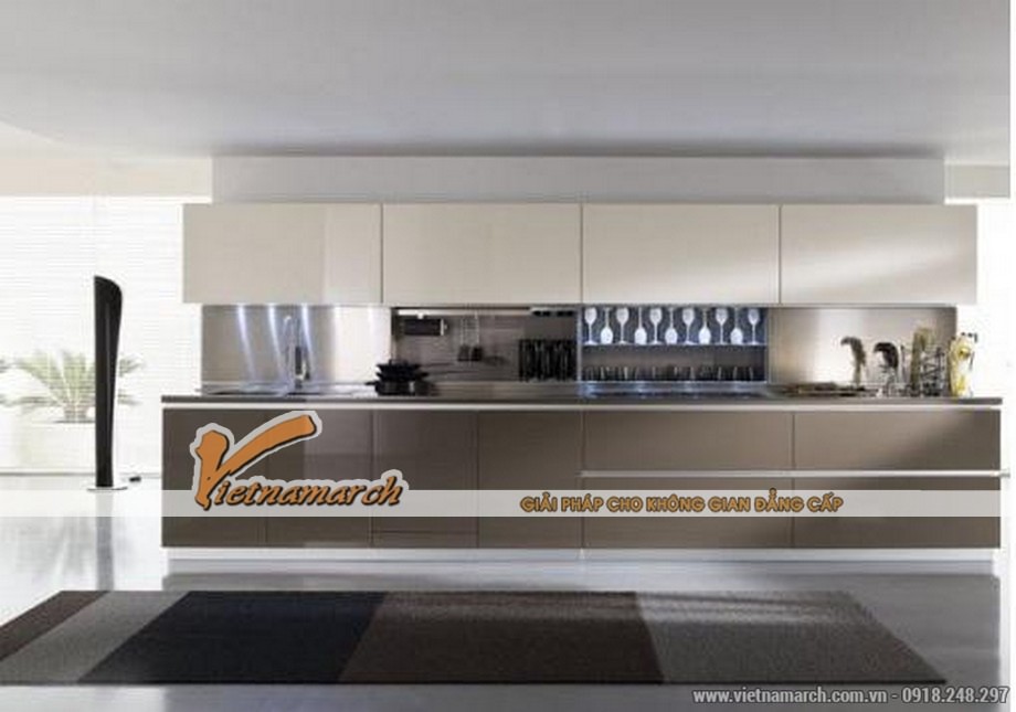 Mẫu tủ bếp Veneer đẹp sang trọng cho căn hộ chung cư > tu-bep-veneer-dep-sang-trong-07