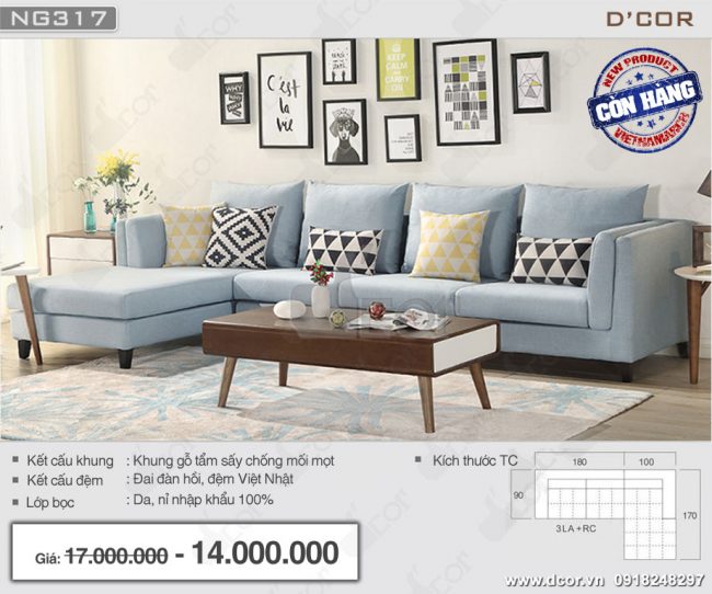 Đừng bỏ qua mẫu sofa Việt cao cấp này không bạn sẽ phải tiếc hùi hụi Mã: NG317
