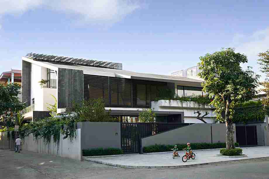 Thiết kế biệt thự xanh hiện đại tuyệt đẹp ở ngoại thành Hà Nội > Biệt thự xanh hiện đại tuyệt đẹp tại Hà Nội