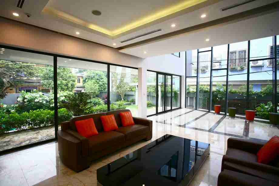 Thiết kế biệt thự xanh hiện đại tuyệt đẹp ở ngoại thành Hà Nội > Biệt thự xanh hiện đại tuyệt đẹp tại Hà Nội