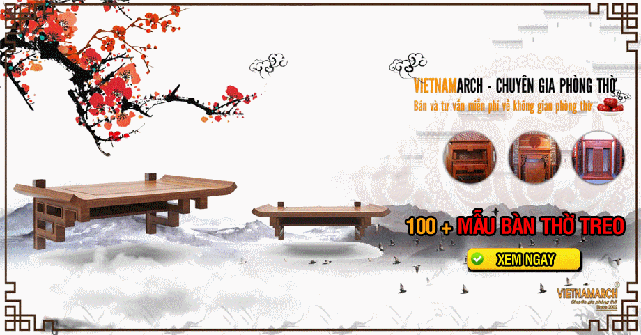 Mẫu bàn thờ treo tường 48×69 cm gỗ hương cho gia chủ tại Nguyễn Văn Cừ – Long Biên – BTT02 > Mẫu bàn thờ treo gỗ hương đẹp