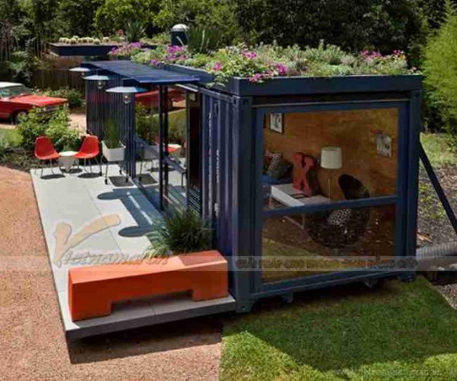 Ấn tượng với thiết kế nhà nghỉ dưỡng từ những thùng Container