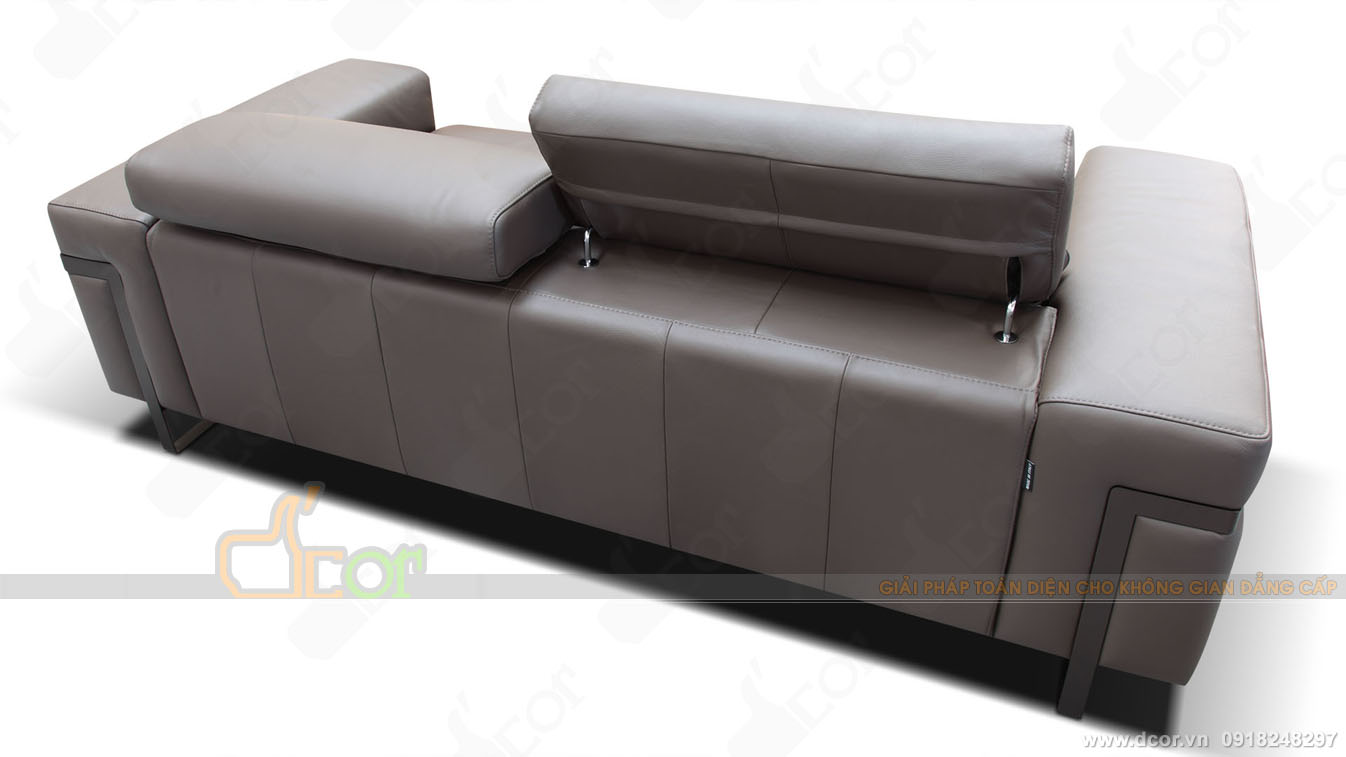 Thông số sofa da nhập khẩu cao cấp DV 1036 Ponte Italia