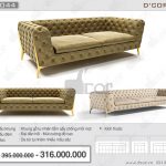 Sofa tân cổ điển DV 1044 Belle Epoque – Calia Italia với họa tiết mắt lưới quyền lực