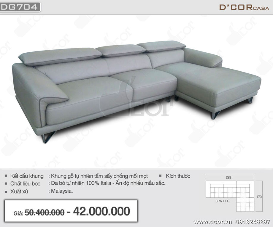 Ngất ngây với mẫu sofa da phòng khách cao cấp Malaysia DG704 sang chảnh > Ngáº¥t ngÃ¢y vá»i máº«u sofa da phÃ²ng khÃ¡ch cao cáº¥p Malaysia DG704 sang cháº£nh