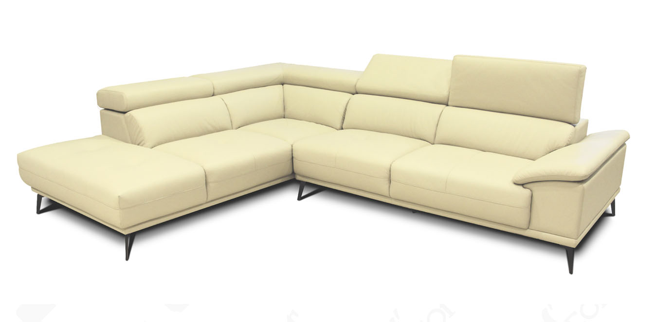 Sofa góc L da thật DG714 nhập khẩu Malaysia mang lại vẻ đẹp hiện đại 