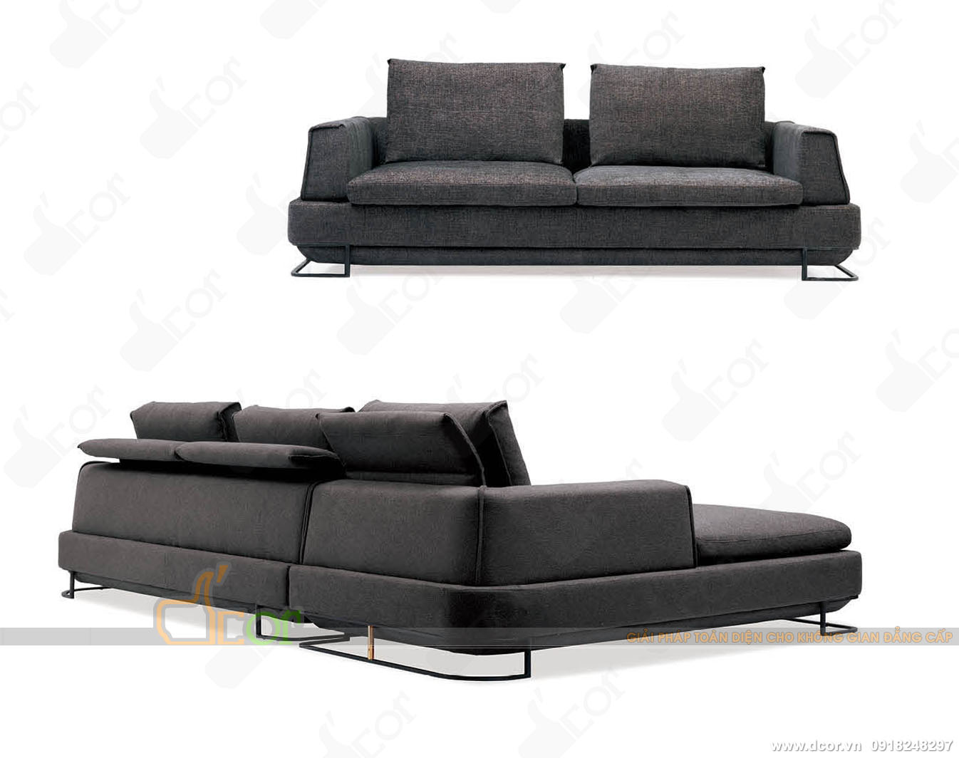 Ghế sofa phòng khách cao cấp cực đẹp, sẵn hàng: NG623