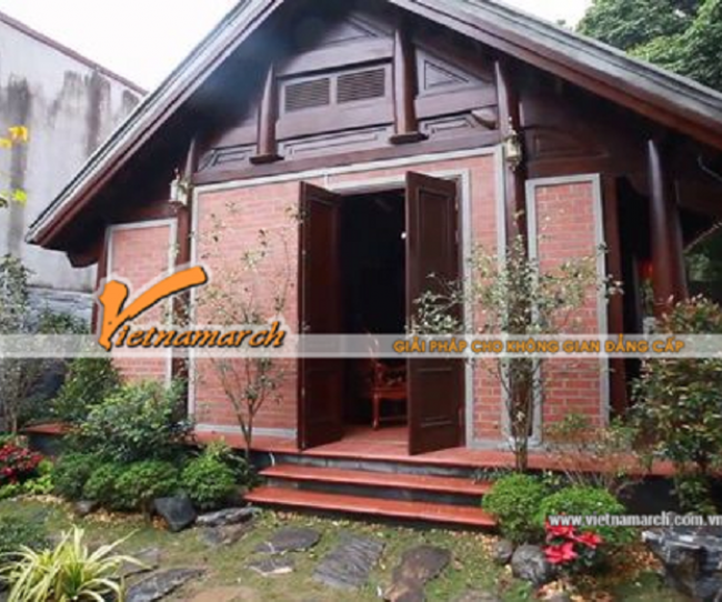 Mẫu nhà gỗ đơn giản