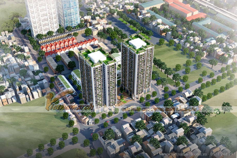 Thiết kế nội thất căn hộ mẫu chung cư Thống Nhất Complex 82 Nguyễn Tuân > 