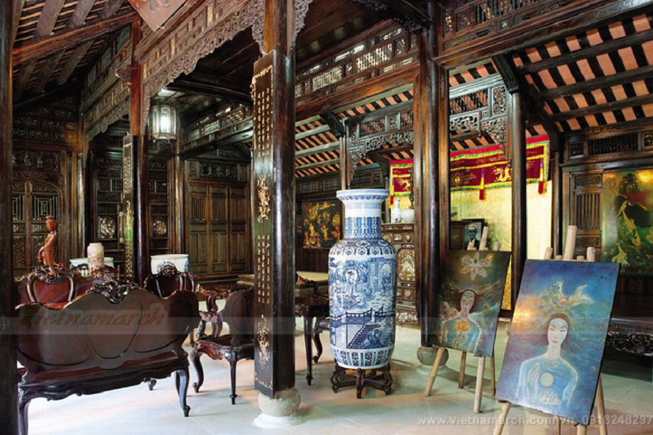 Nhà gỗ cổ Bắc Bộ - một nét kiến trúc độc đáo, tài hoa của người Việt