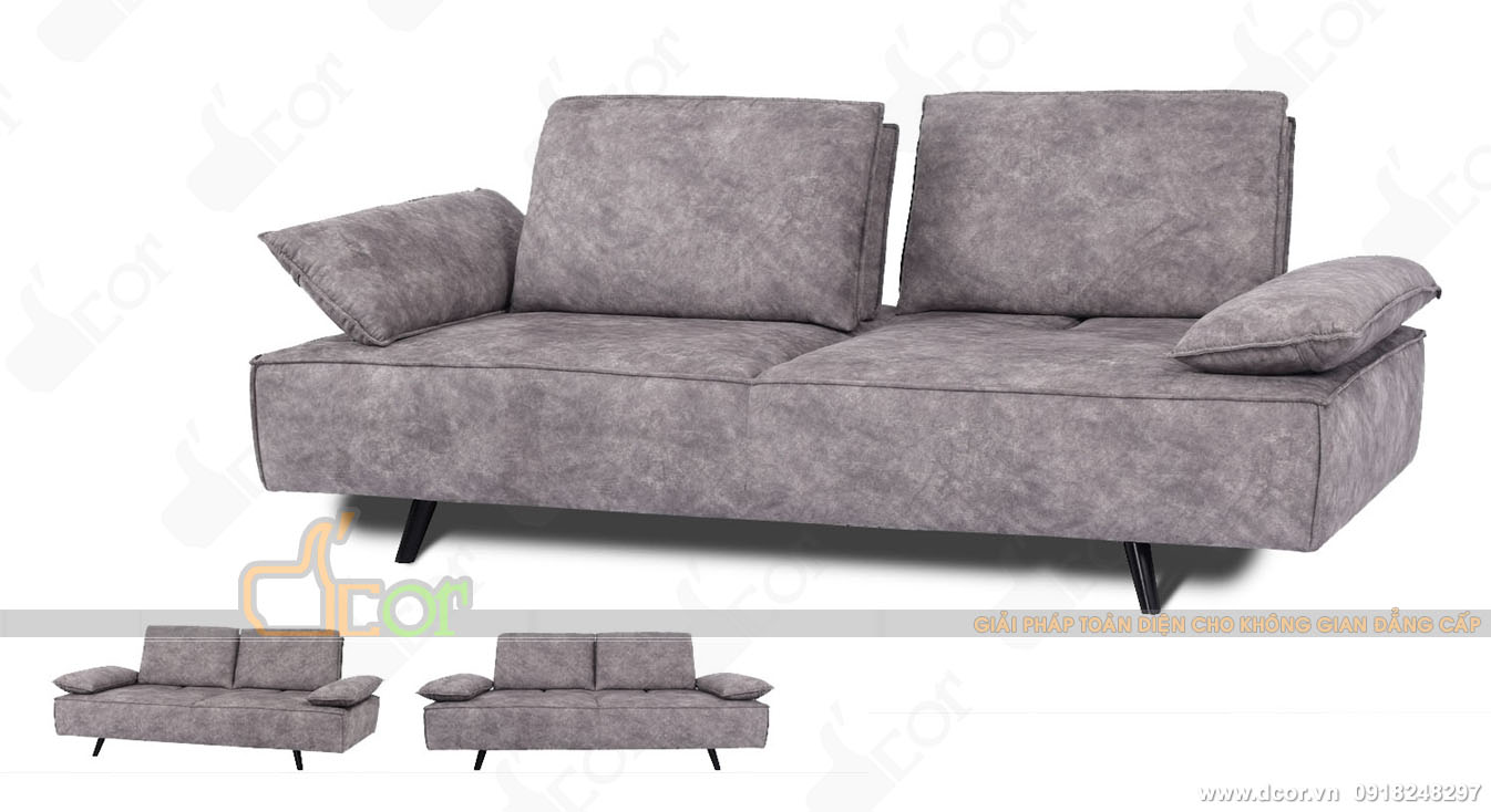 Mẫu sofa văng khung gỗ tự nhiên nhập khẩu Châu Âu cao cấp cho phòng khách đẹp hoàn hảo: NV850