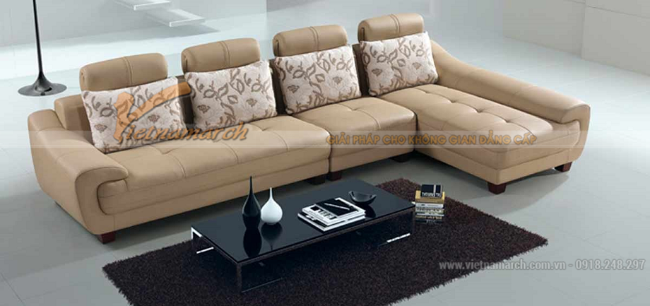 Bộ ghế sofa nhập khẩu rời hợp với không gian phòng khách nào? > Sofa nhập khẩu