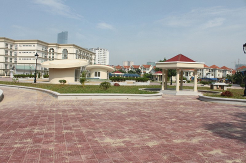 Bãi đỗ xe thông minh tự động kết hợp cây xanh khu đô thị Yên Hòa