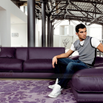Phá cách với sofa góc màu tím mang phong cách hiện đại chuẩn châu Âu