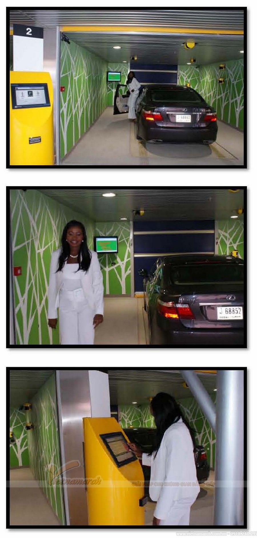 Dubai đã có bãi đỗ xe thông minh tự động như thế này từ năm 2009 > Dubai đã có bãi đỗ xe thông minh tự động như thế này từ năm 2009