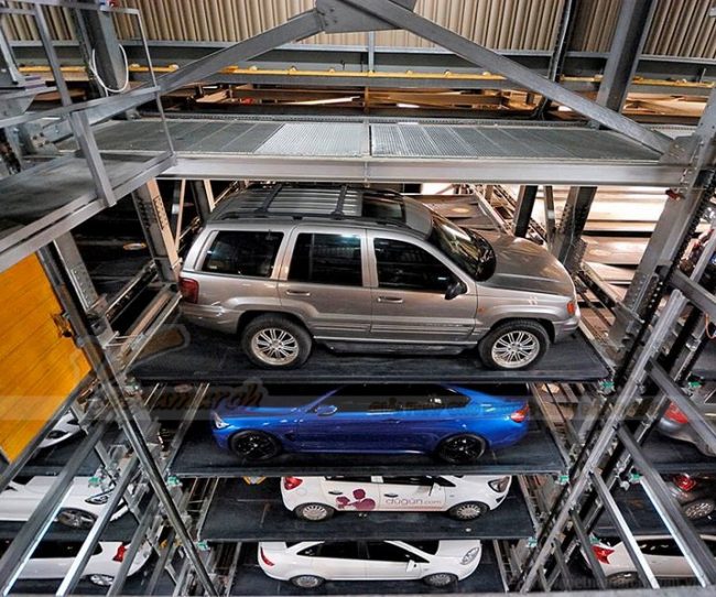 Bãi đỗ xe thông minh - tự lái - có hệ thống thang nâng tự động hoạt động như thế nào?