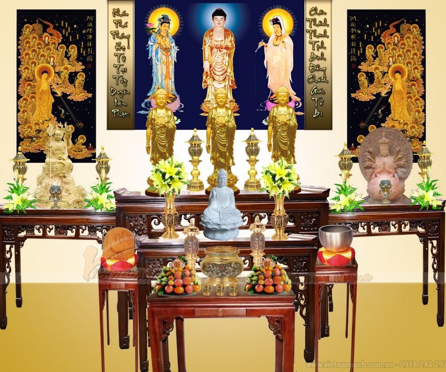 Những điều cần biết về bàn thờ Thần Phật và ông bà? Cách bài trí như thế nào? > Những điều cần biết về bàn thờ Thần Phật và ông bà