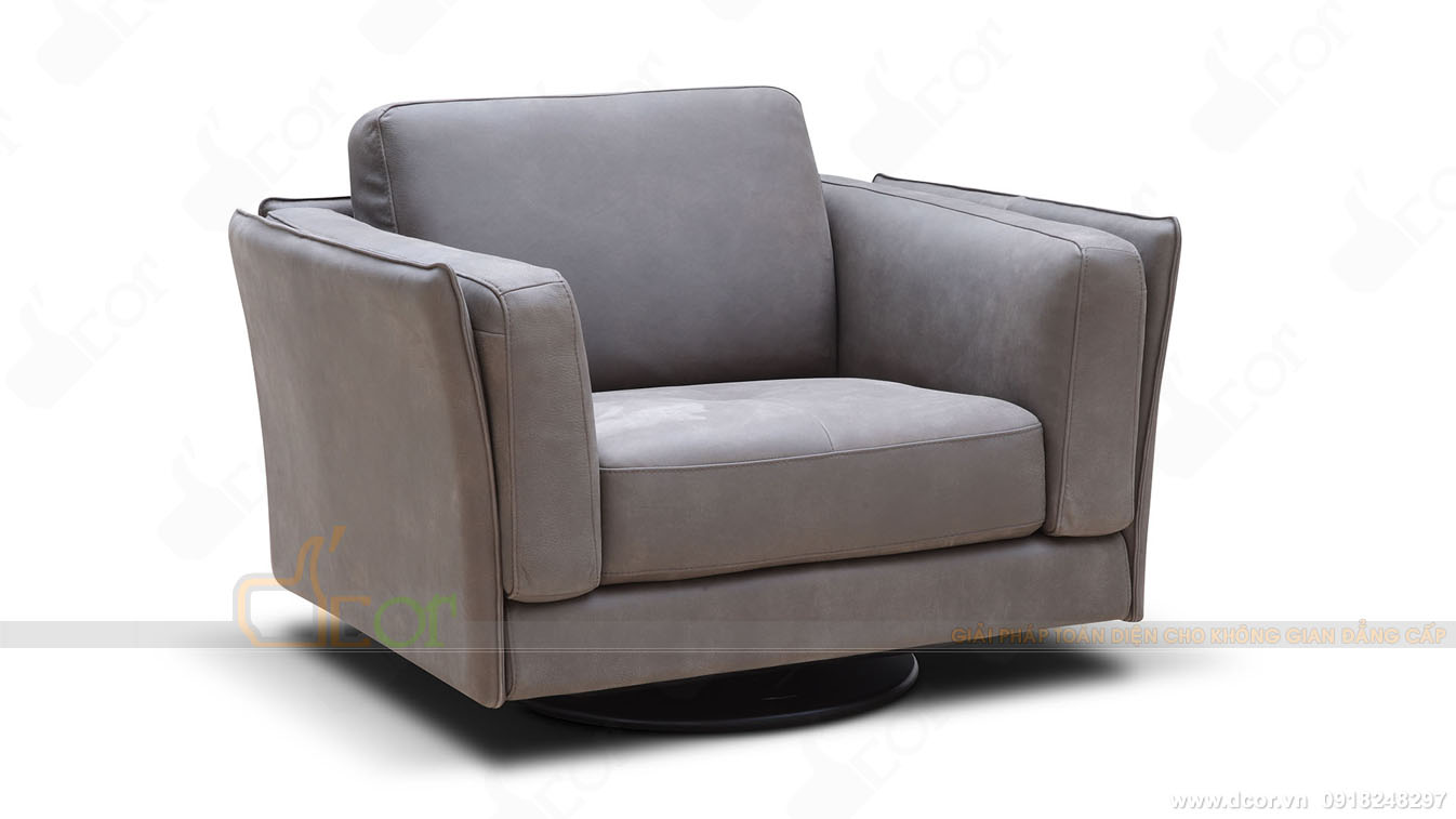 Những mẫu sofa mini nhập khẩu đẹp nhất cho không gian diện tích nhỏ > Mẫu sofa đơn mini nhập khẩu Italia chất liệu da thật