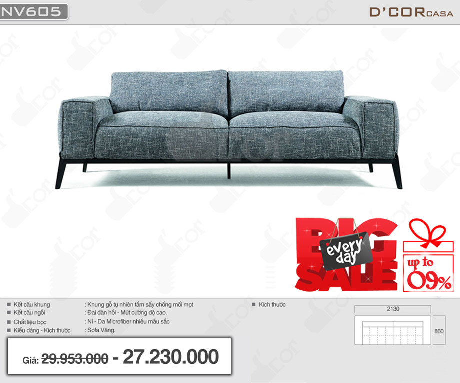 Bộ sưu tập các mẫu sofa văng nỉ giá rẻ Hà Nội đang sale cực mạnh > 