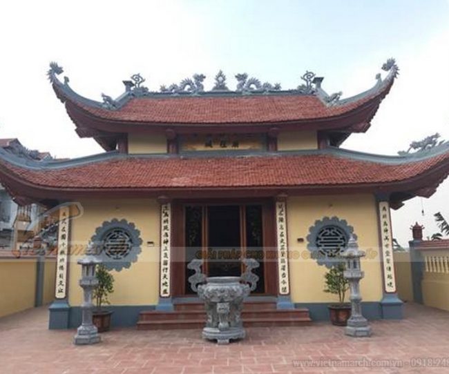 15 mẫu thiết kế chùa chiền, miếu thờ đẹp