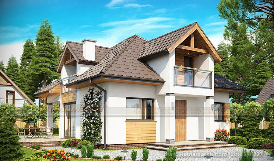 Những mẫu thiết kế nhà biệt thự 2 tầng sang trọng và hiện đại Những mẫu thiết kế nhà biệt thự 2 tầng sang trọng và hiện đại
