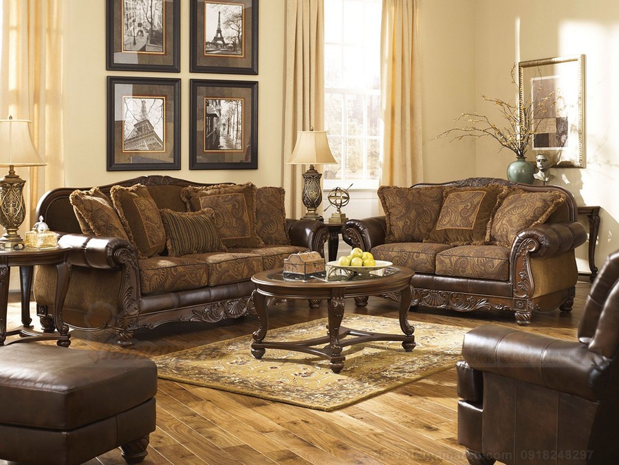 Tham khảo những mẫu sofa tân cổ điển làm từ gỗ óc chó hot nhất trên thị trường hiện nay