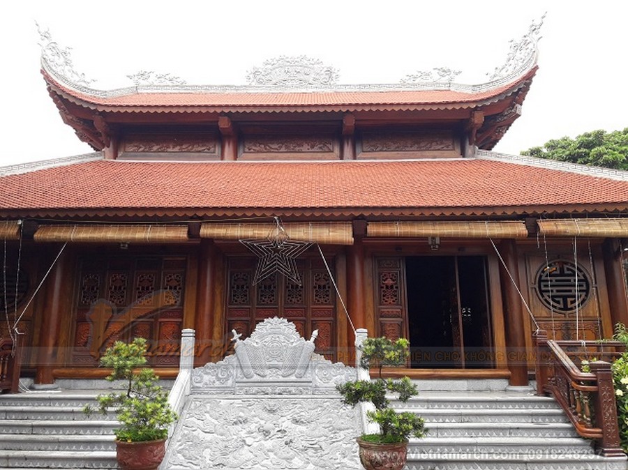 Mẫu nhà thờ họ đẹp, hợp phong thủy Thiết kế xây dựng nhà thờ họ hợp phong thủy, hút tài lộc