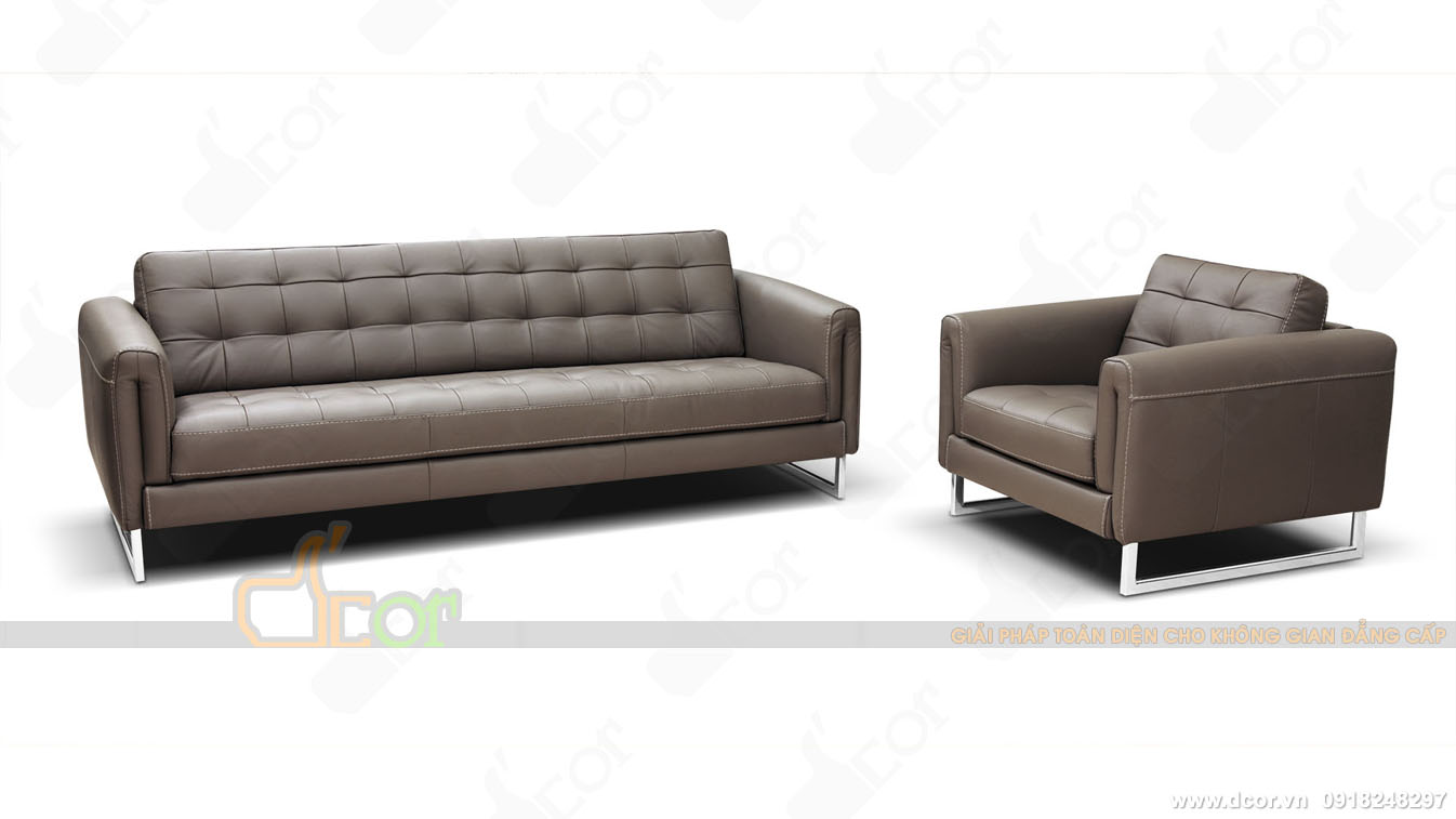 Làm sao để chọn ghế sofa da cho phòng khách đẹp và ấn tượng? > 