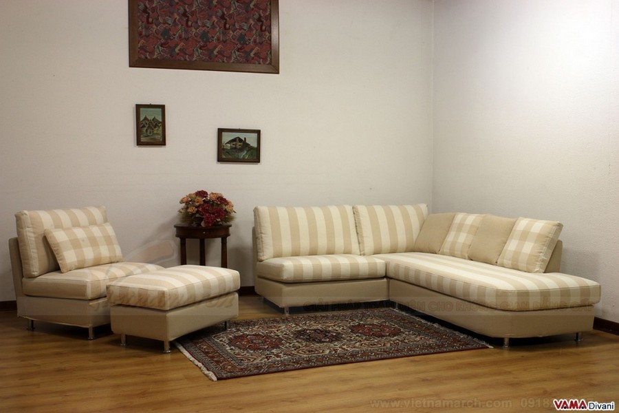 Phá vỡ không gian sống bởi những mẫu sofa văng không tay vịn > Tư vấn thiết kế nội thất phòng khách