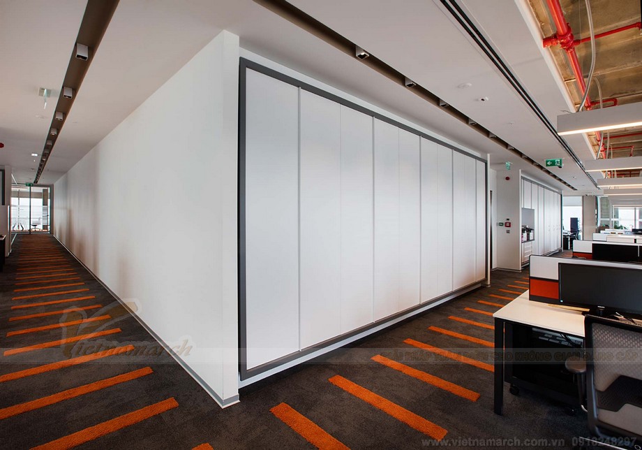 Dự án kinh doanh coworking space độc đáo đáng được học hỏi > Thiết kế nội thất văn phòng coworking space khu vực hành lang