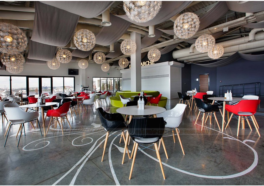 Thiết kế dự án coworking space – Thiên đường ngay trong lòng văn phòng làm việc > Thiết kế quán caffe trên sân thượng