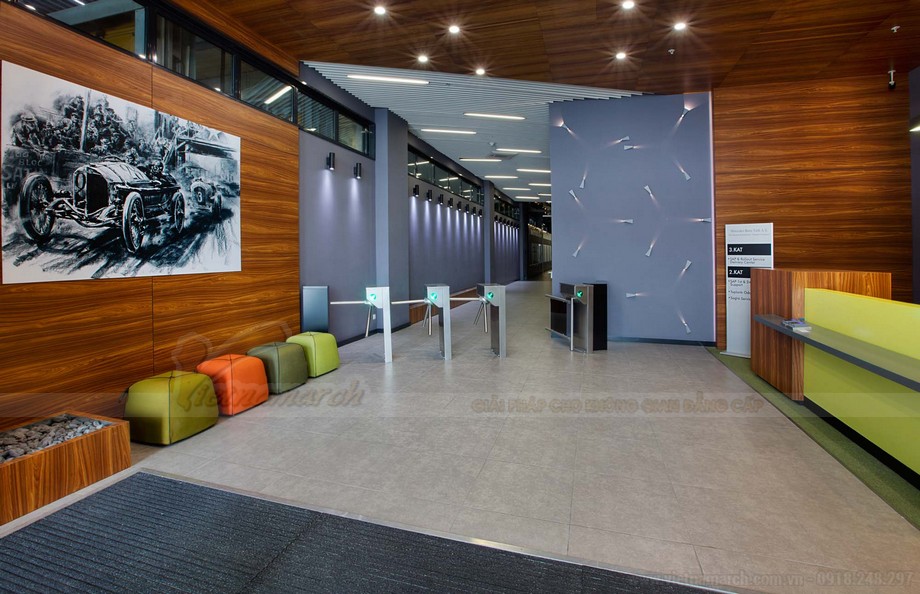 Thiết kế dự án coworking space – Thiên đường ngay trong lòng văn phòng làm việc > Thiết kế sảnh ngồi sinh động và gần gũi