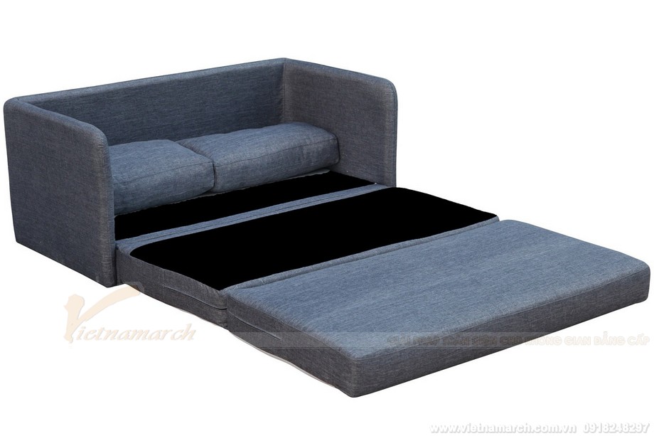Mẫu sofa gỗ nỉ kiểu dáng văng mang cái nhìn thực sự hiện đại.