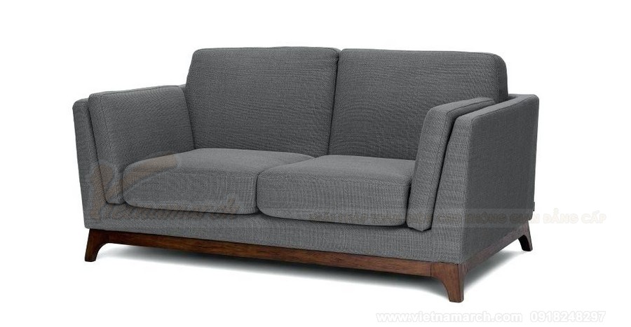 Mẫu sofa khung gỗ cổ điển đẹp nhất cho căn hộ chung cư > Sofa đôi