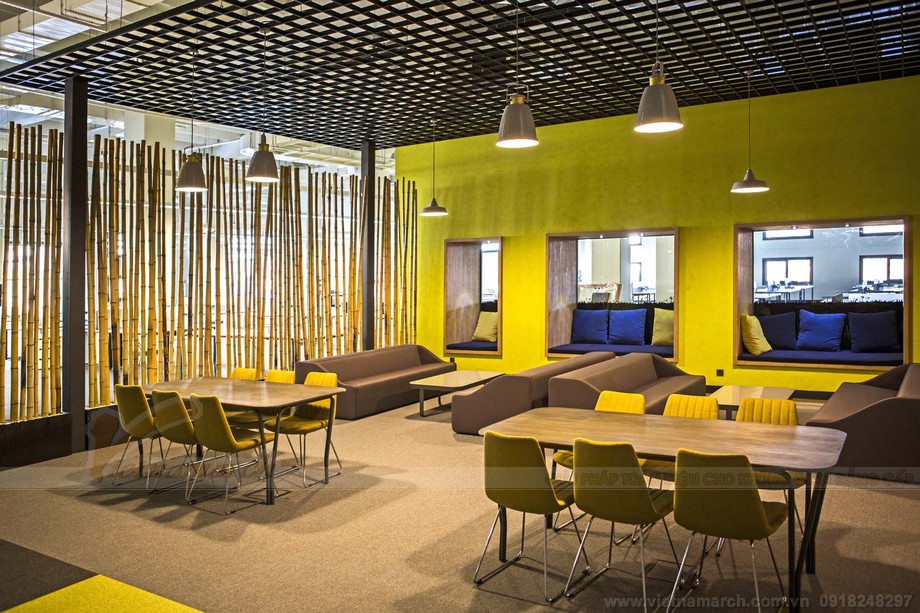Dự án coworking space được đầu tư lớn nhất vào thiết kế nội thất > Thiết kế nội thất văn phòng hiện đại trong co working space