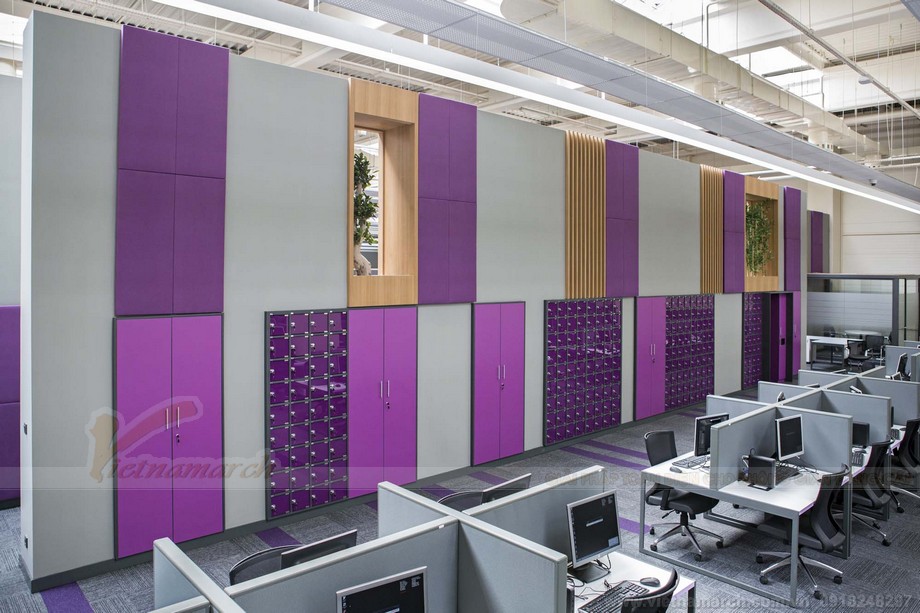 Thiết kế nội thất văn phòng  hiện đại trong co working space